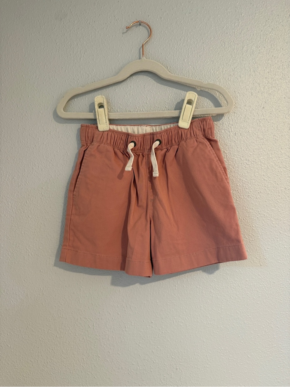 Boys coral dress shorts